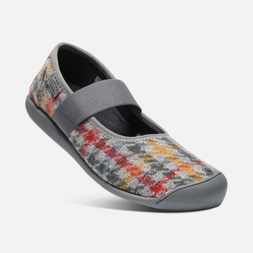 Zapatos Marca Keen Mexico Multicolor - Mujer Sienna Plaid Mary Jane - AF4912705